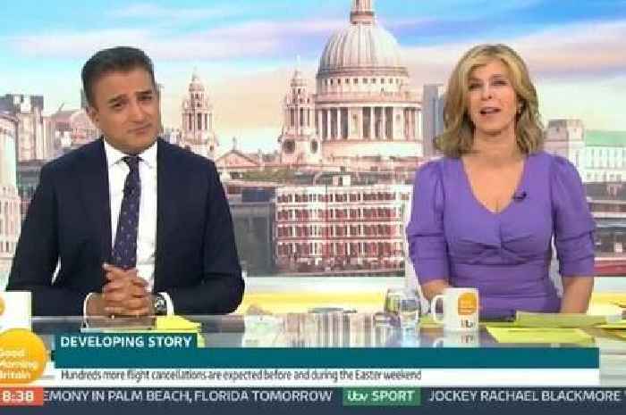 Kate Garraway turns heads with dress on ITV Good Morning Britain