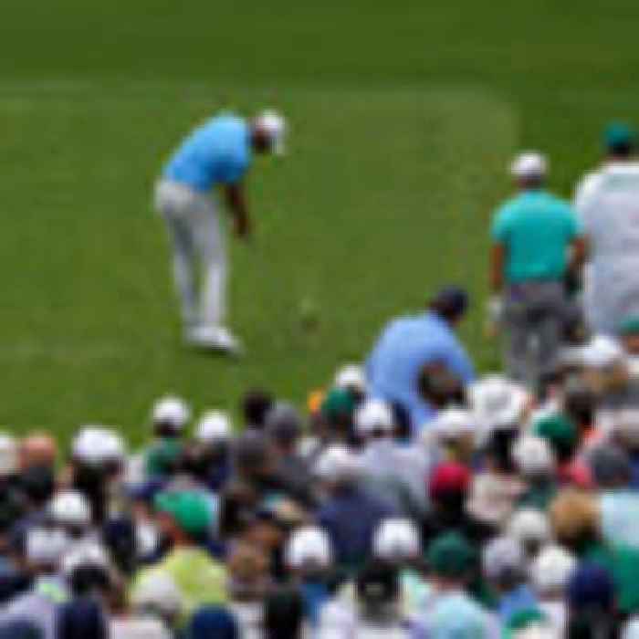 Golf Masters live: Tiger Woods in second round action