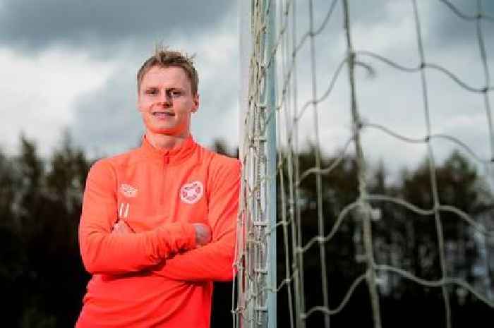 Gary Mackay Steven ready for Hearts return as hand full of metal can't keep winger out of Hibs clash