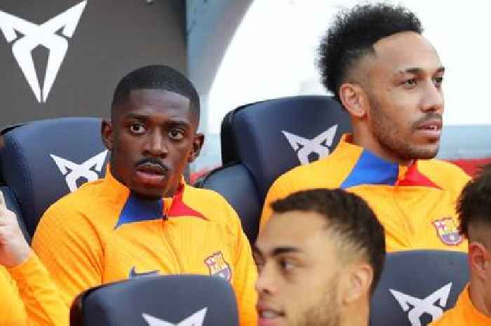 Pierre-Emerick Aubameyang’s four-word Ousmane Dembele transfer message as Chelsea eye bargain