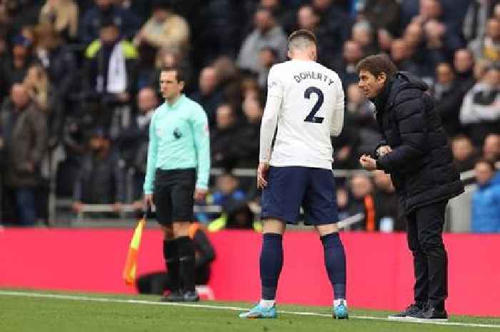 Four Tottenham players Antonio Conte set for unlikely first-team chance after Matt Doherty injury