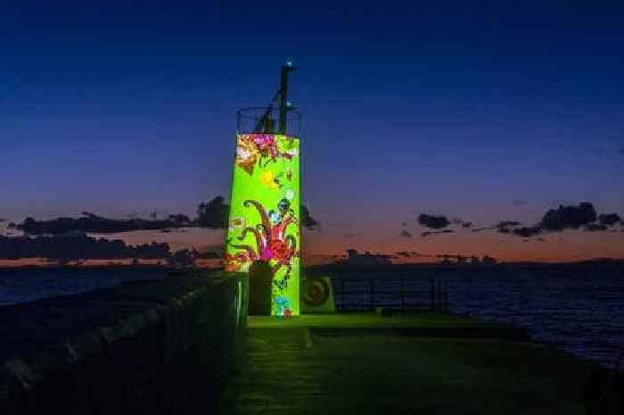Girvan lighthouse enjoys neon makeover to celebrate launch of Hendrick's Gin sea-inspired spirit