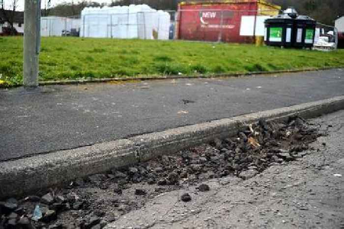 Tullichewan resident hits out as local authority lorries tear up road and pavement
