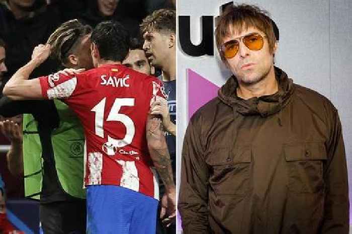 Liam Gallagher apologises after sending Atletico Madrid's Stefan Savic death threat