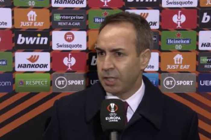 Braga chief launches furious Rangers rant as he brands referee 'worst in the Europa League'
