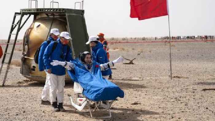 Chinese Astronauts Return To Earth After 6 Months In Space