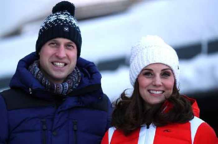 Prince William and Kate Middleton miss Harry and Meghan's secret UK visit as they spend Easter skiing