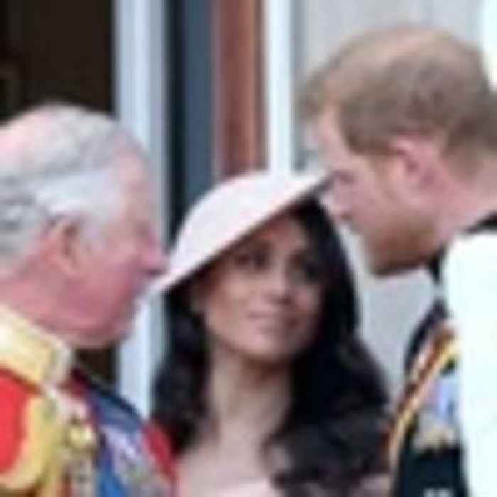 Harry and Meghan visit Charles briefly before visit with Queen