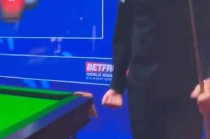Ronnie O'Sullivan slammed by fellow pro after lewd gesture is caught live on TV