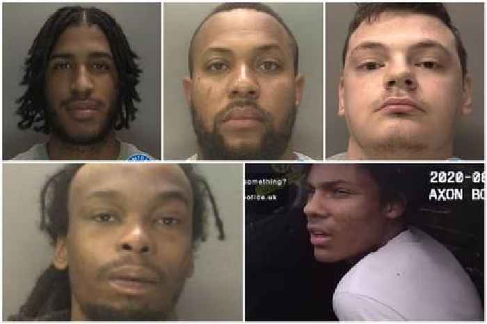 The knife wielding thugs behind bars and the unforgivable crimes that put them there