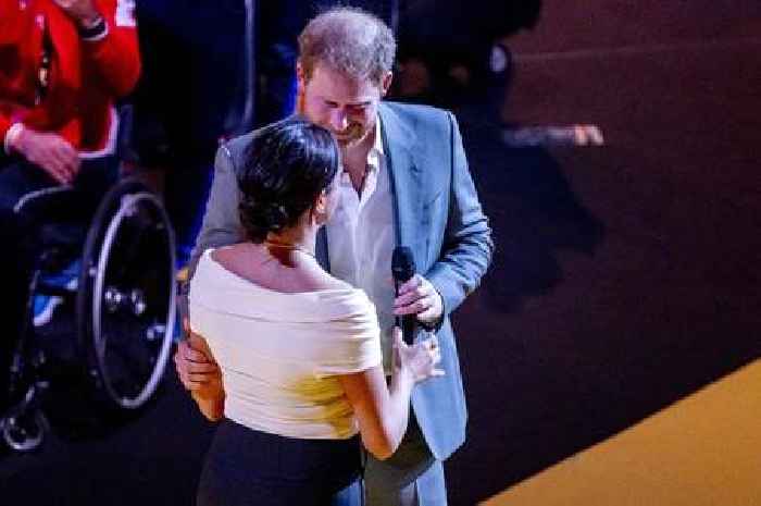 Meghan Markle's tribute left Prince Harry teary-eyed in speech at Invictus Games