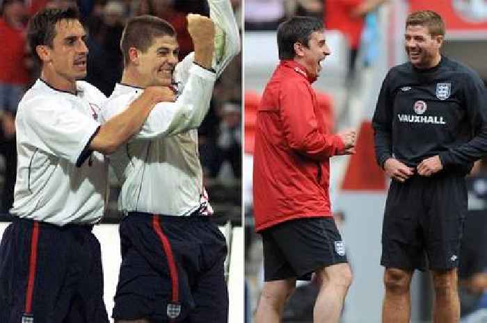 Gary Neville tried to lure Steven Gerrard to Man Utd while on England duty