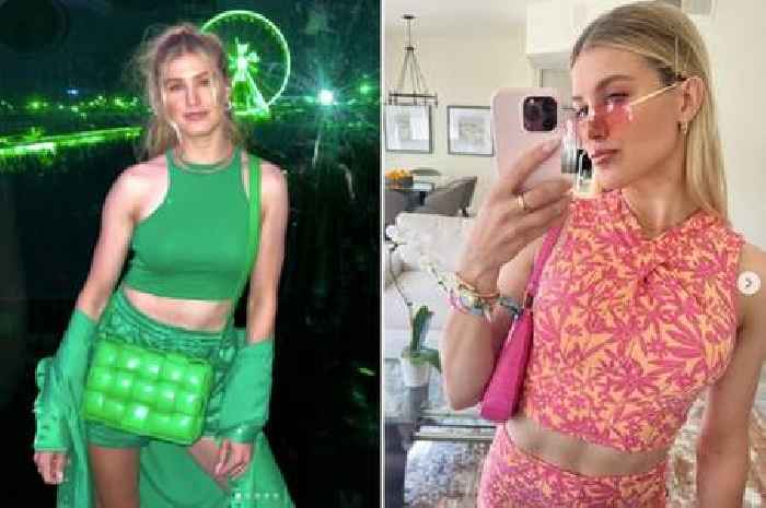 Tennis babe Genie Bouchard sets pulses racing in figure-hugging Coachella Festival outfits