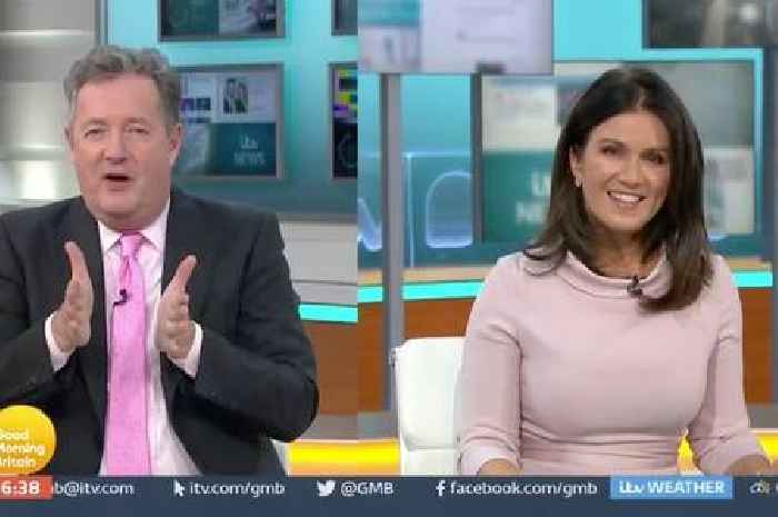 Piers Morgan hit by criticism as he shares private Susanna Reid message