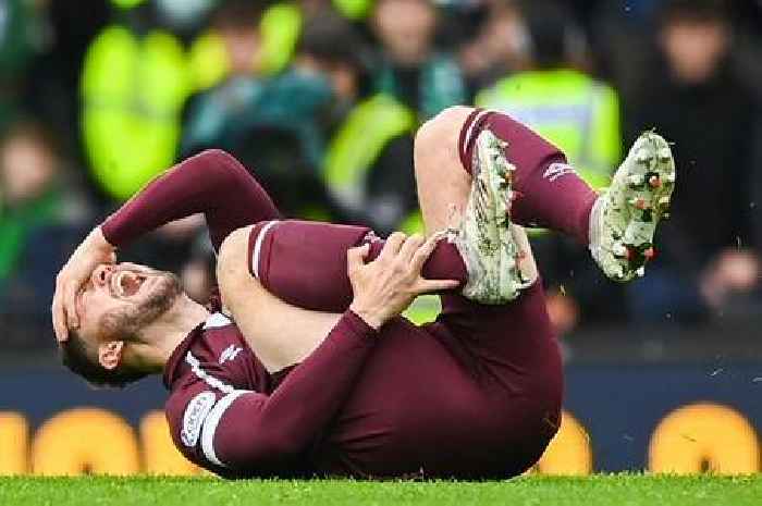 Craig Halkett facing Hearts injury sweat for Rangers cup final but knock 'not as bad as initially thought'