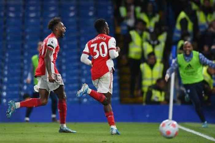 Eddie Nketiah's massive contract issue could help Arsenal secure top four spot after Chelsea win