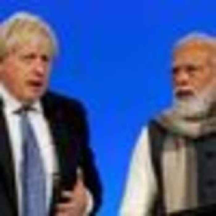 Boris Johnson cannot escape questions over partygate as he flies to India