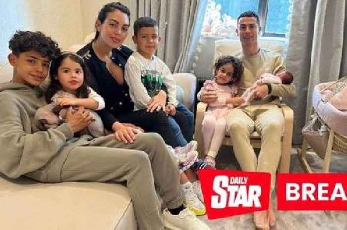 Cristiano Ronaldo shares first picture of newborn baby daughter after twin son's tragic death