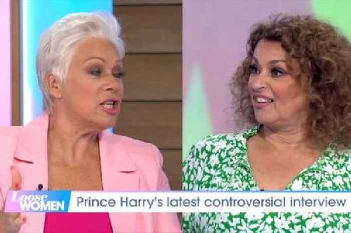 ITV Loose Women stars Nadia Sawalha and Denise Welch scream at each other in royal bust-up