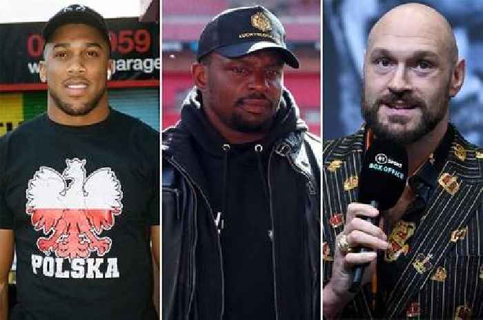 Dillian Whyte tells Anthony Joshua he's not welcome at Wembley for Tyson Fury clash