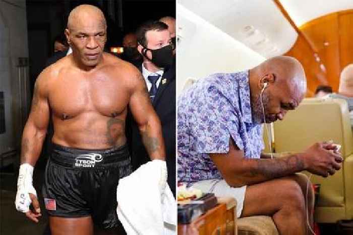 Mike Tyson 'had water bottle thrown at him' before punching plane passenger