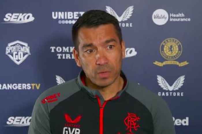 Every word of Gio van Bronckhorst's Rangers press conference as he demands respect for referees