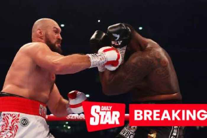Tyson Fury knocks out Dillian Whyte with brutal uppercut to stay world heavyweight king