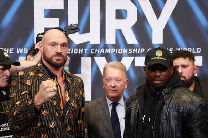 How to watch Tyson Fury v Dillian Whyte: Time, TV channel and live stream tonight