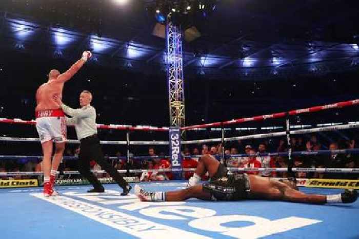 Dillian Whyte brands Tyson Fury's knockout 