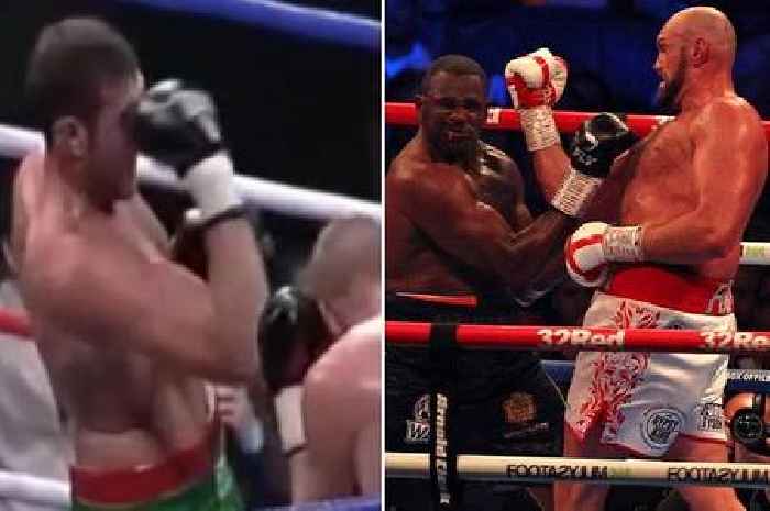 Tyson Fury hit himself in face with same uppercut that floored Dillian Whyte