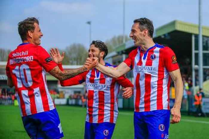 Dorking Wanderers boss warns rivals Maidstone United: 'the title race is far from over'