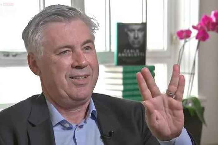 Real Madrid manager Carlo Ancelotti appeared in Star Trek and can even do Vulcan sign