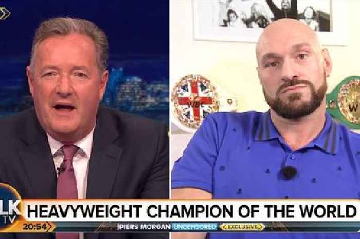 Piers Morgan pours his heart out to Tyson Fury - but Gypsy King leaves him red-faced