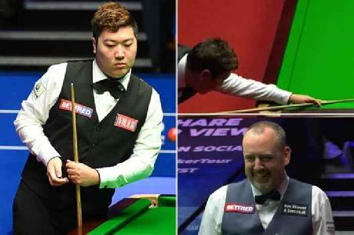 Snooker fan sends Crucible crowd into hysterics by shouting 