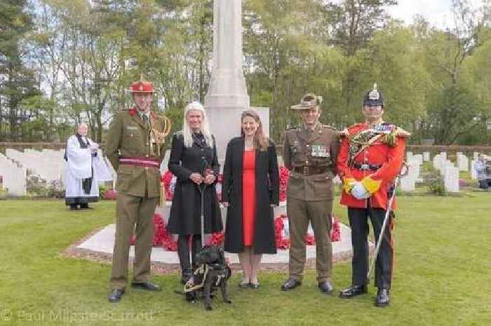 Cannock's links to hero New Zealand soldiers as moving Anzac Day service is held