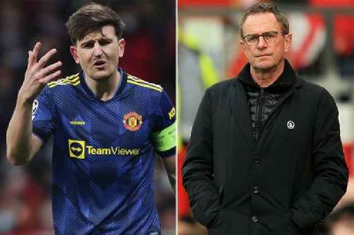 Harry Maguire blow as Ralf Rangnick says Man Utd teammates should elect captain