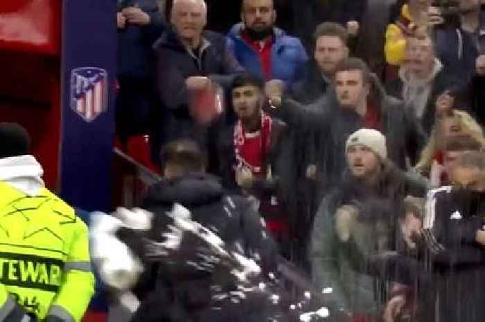 Man Utd slapped with UEFA fine after fans lobbed projectiles at Diego Simeone
