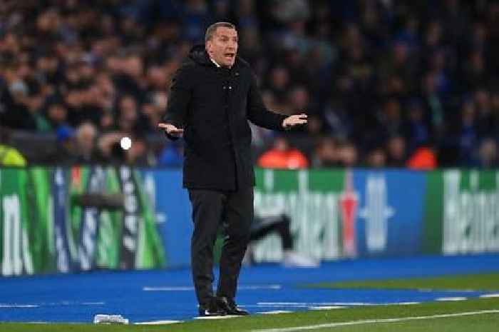 Brendan Rodgers sends message over Stadio Olimpico clash after Leicester City's first-leg draw