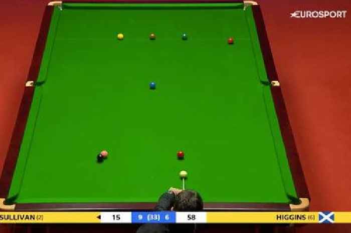 Ronnie O'Sullivan's 'outrageous' pot hailed best shot of World Snooker Championship