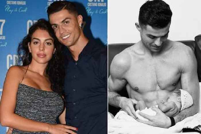 Cristiano Ronaldo shares adorable cuddle with baby girl after tragic death of son