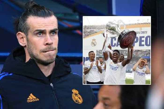Gareth Bale misses out on Real Madrid celebrations as La Liga title wrapped up