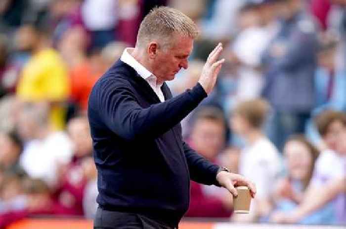 Dean Smith reacts to Villa Park reception and makes £125m Aston Villa point