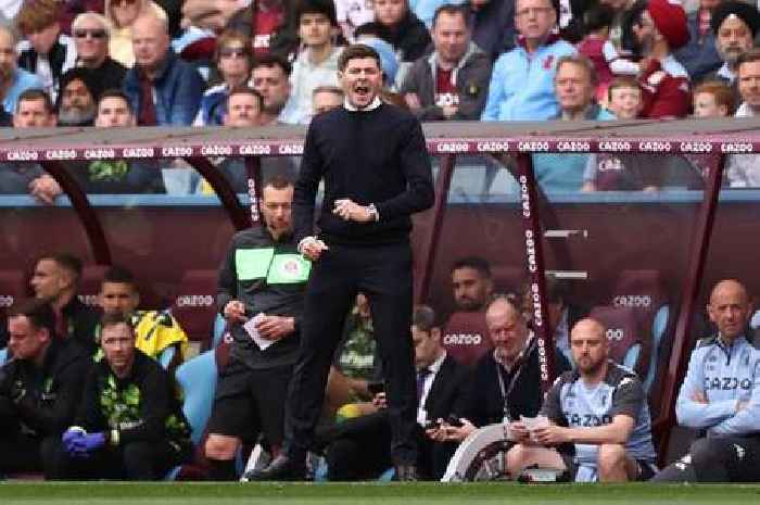Aston Villa manager Steven Gerrard told one thing he must do for final five games of the season