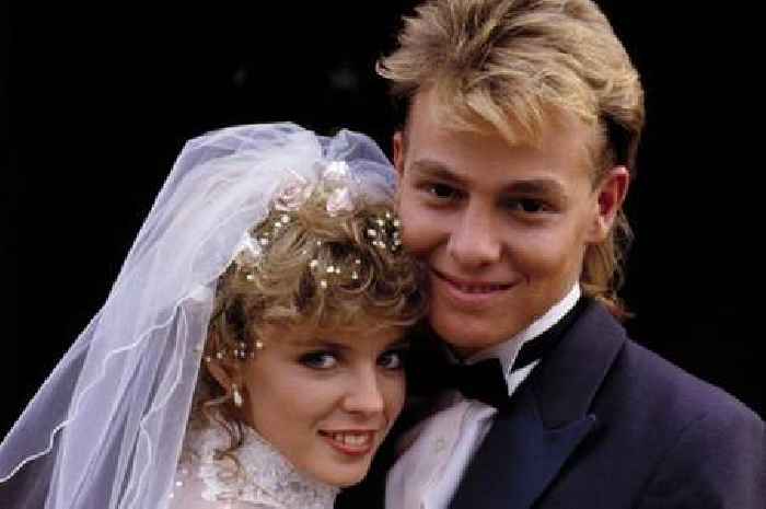 Kylie Minogue and Janson Donovan 'film scenes for Neighbours' fairytale ending