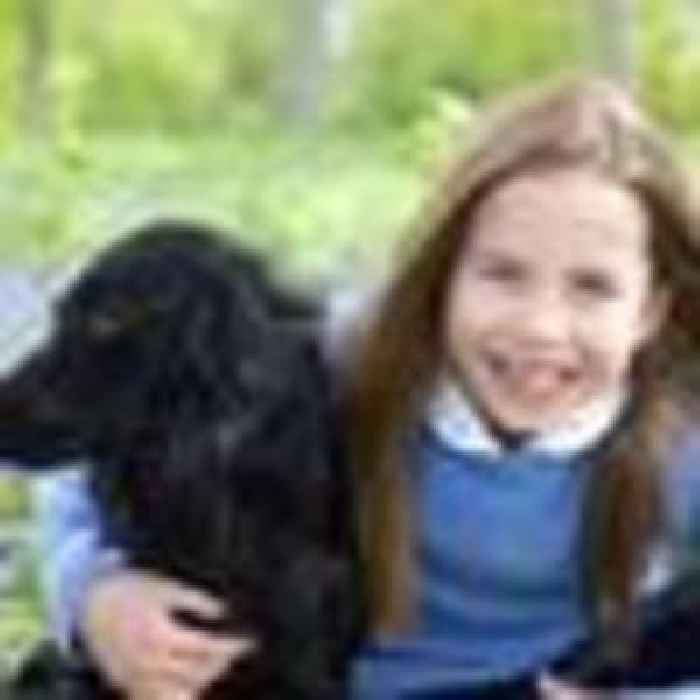 Princess Charlotte's sweet 7th birthday photos with family dog, Orla