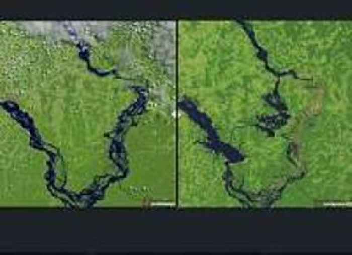 Satellites over Amazon capture choking of 'House of God' river by the Belo Monte Dam