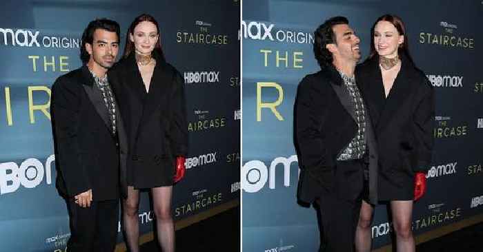 Joe Jonas & Pregnant Sophie Turner Shine At HBO Max's 'The Staircase' Premiere: Photos