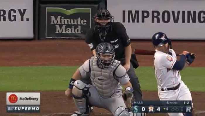 ‘Give Him All The Time’: Announcer Goes Silent After José Altuve Fouls A Ball Into His Groin