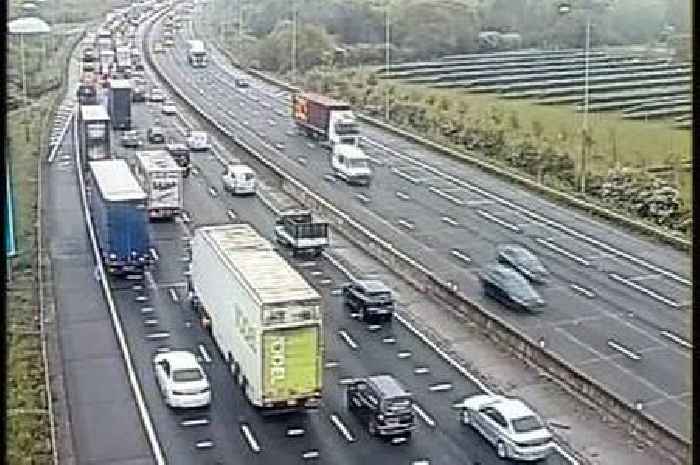 Live M25 updates as crash at Purfleet causes four miles of traffic