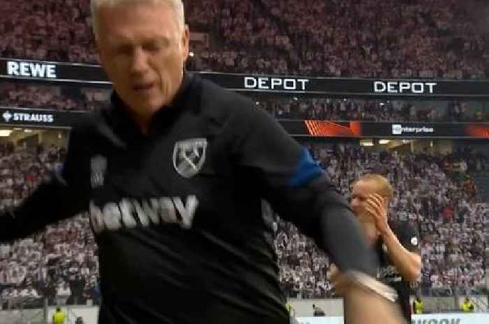 David Moyes sent off and causes ruckus as West Ham's Europa dream turns to disaster